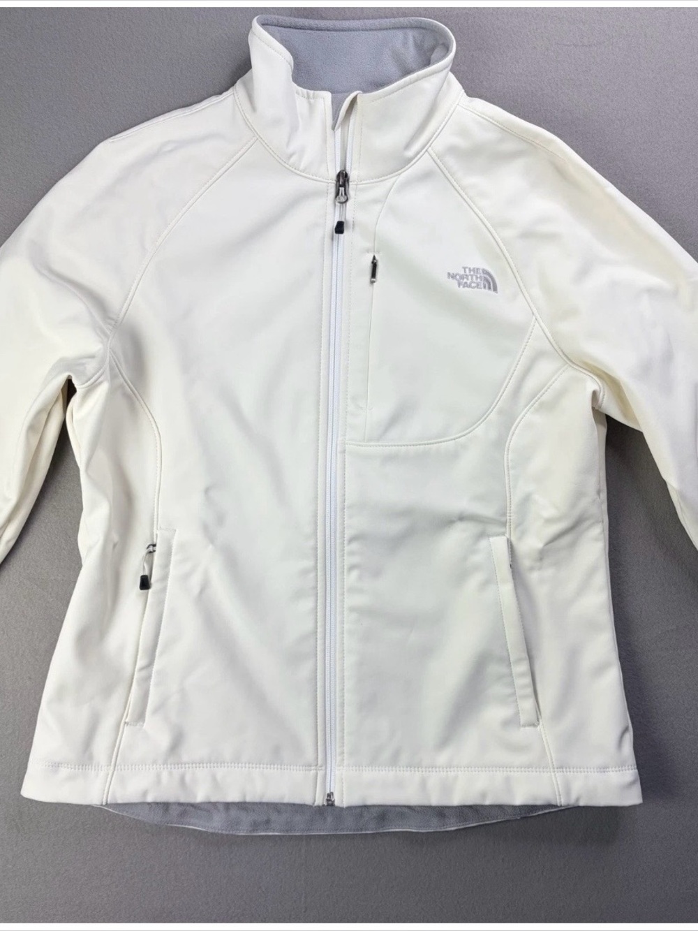 Women’s North Face Bionic off white soft shell